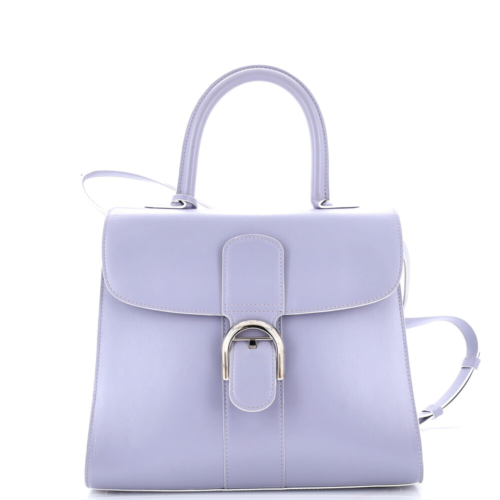 Delvaux MM Brillant Top Handle Bag Leather